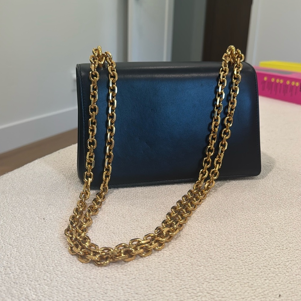 Dolce & Gabanna Logo Leather Cross Body Bag - Picture 11 of 16